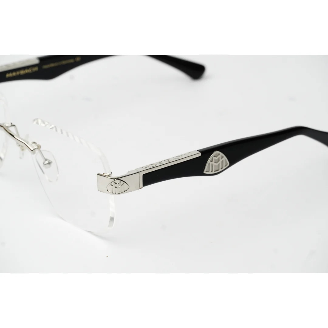 Maybach - MAGIC I - Black - Silver - Rimless - Metal - Acetate - Rectangle - Premium Optics - Eyewear - Image 5