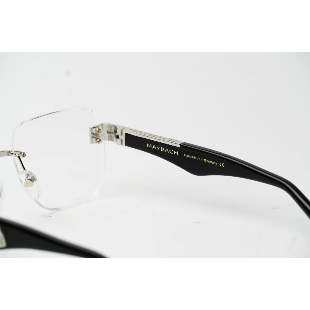 Maybach - MAGIC I - Black - Silver - Rimless - Metal - Acetate - Rectangle - Premium Optics - Eyewear - Image 6