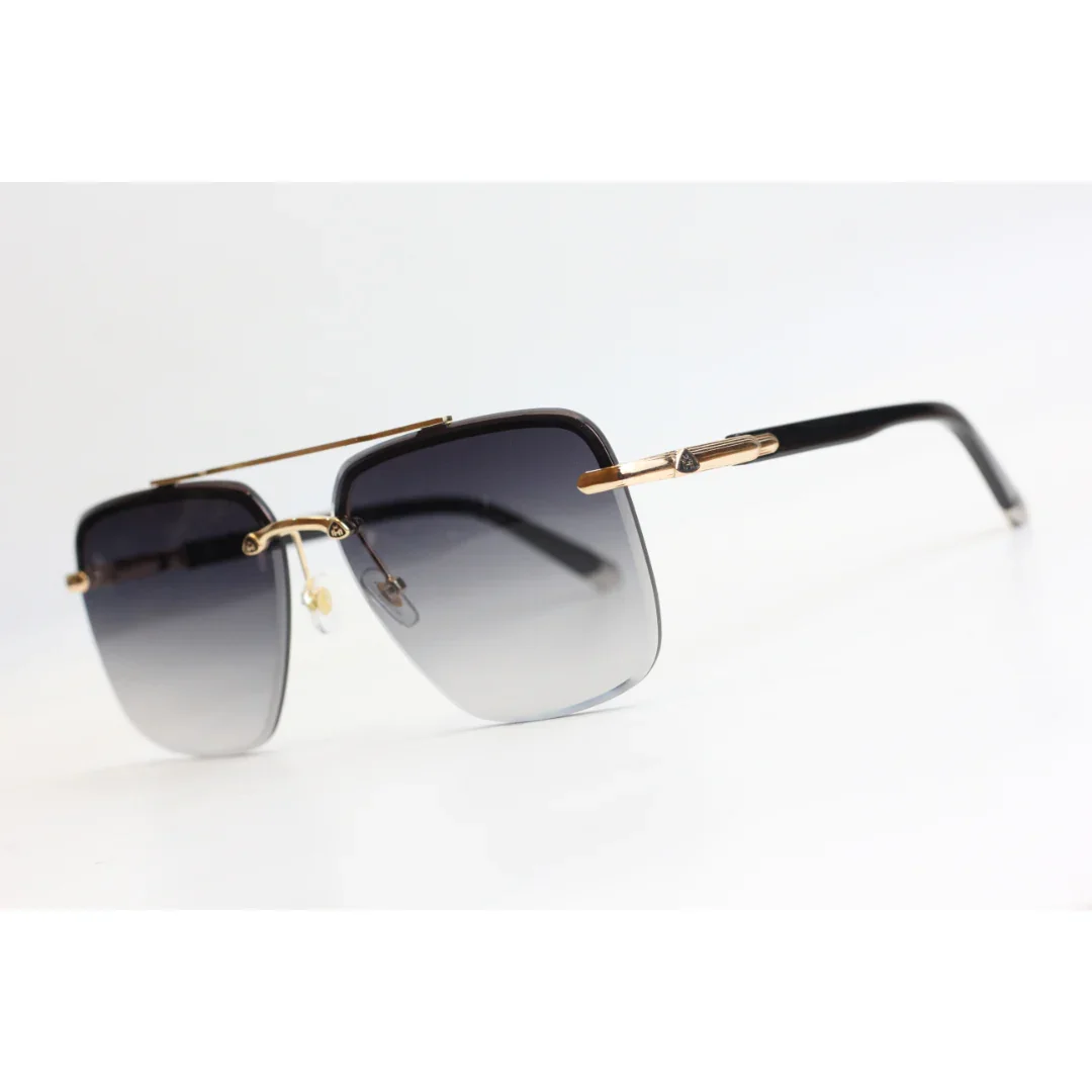 Maybach - MB75 - Acetate - Metal - Square - Premium Sunglasses - Eyewear - Image 4