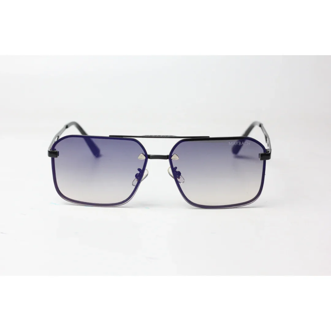 Maybach - 5454 - Metal - Rectangle - Sunglasses - Eyewear - Image 5