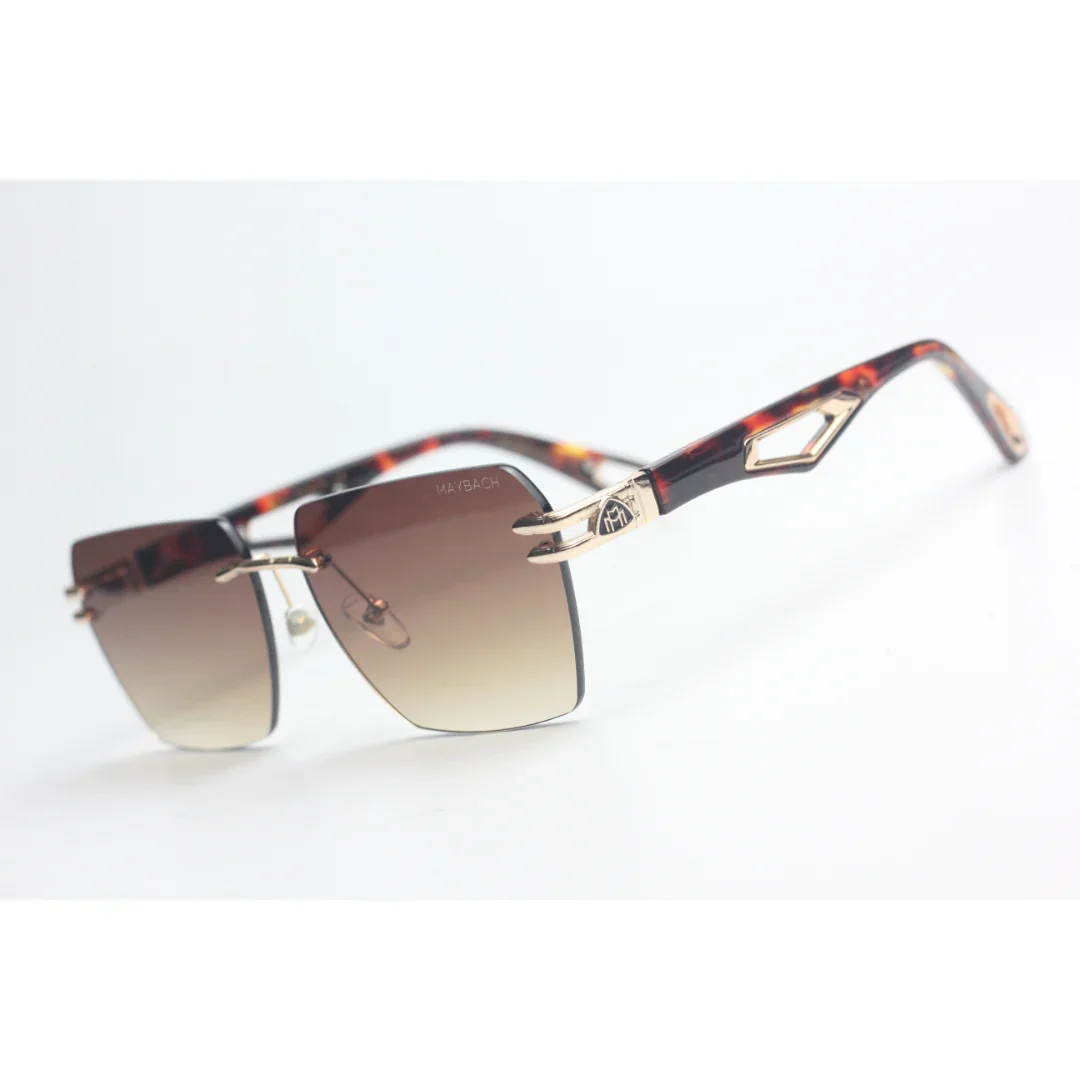 Maybach - R50 - Marble - Rimless - Metal - Sqaure  - Sunglasses - Eyewear