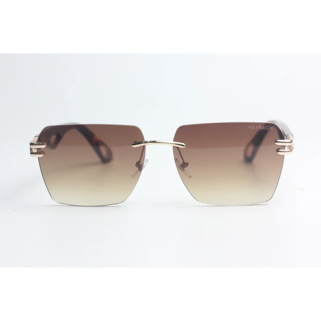 Maybach - R50 - Marble - Rimless - Metal - Sqaure  - Sunglasses - Eyewear - Image 2