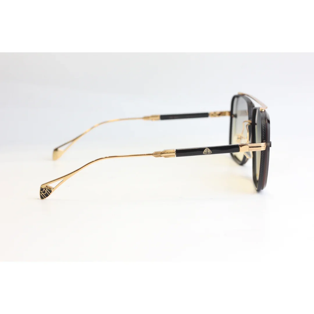 Maybach - The GEN II - S-LV-Z26 - Tropical Gradient - Golden - Metal - Square - Premium Sunglasses - Eyewear - Image 3