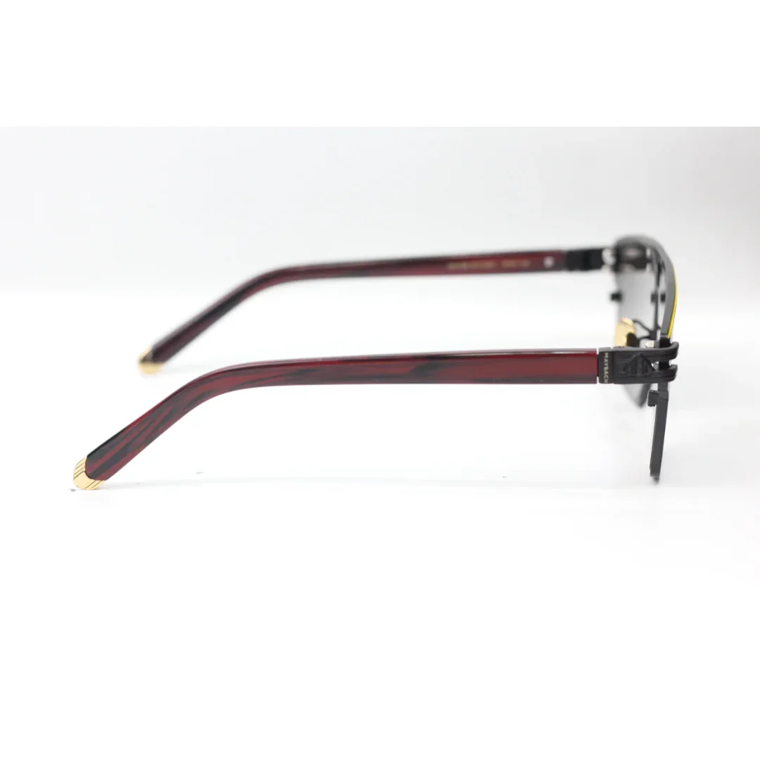 Maybach - Z007 - Black - Metal - Acetate - Rectangle - Premium Sunglasses - Eyewear - Image 3