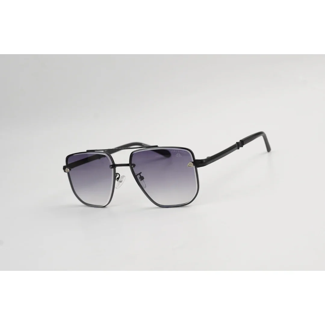 Maybach – ZX88 - Metal - Aviator Round - Sunglasses - Eyewear - Image 4