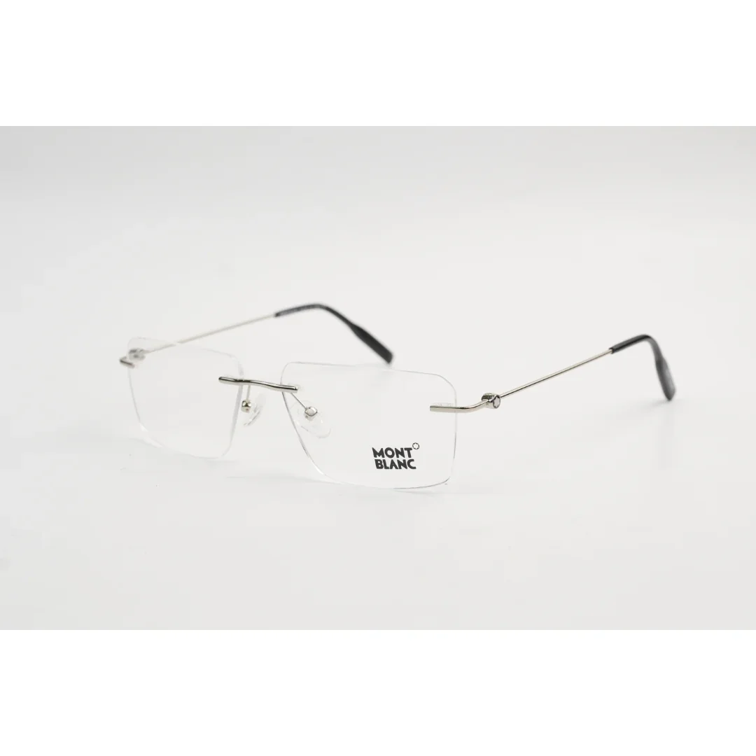 Mont Blanc - 0849 - Rimless - Metal - Rectangle - Premium Optics - Eyewear - Image 10