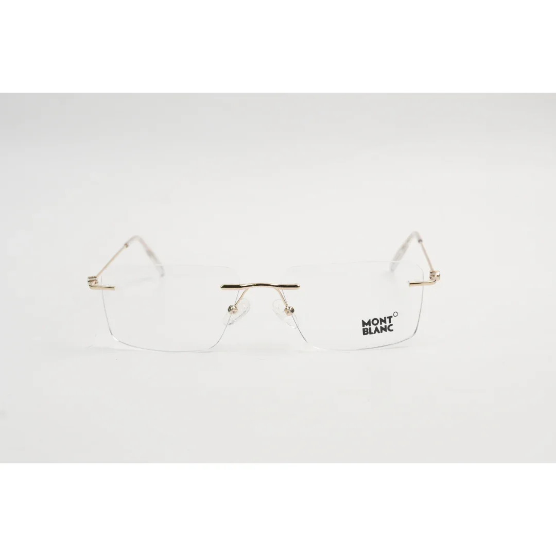 Mont Blanc - 0849 - Rimless - Metal - Rectangle - Premium Optics - Eyewear - Image 5