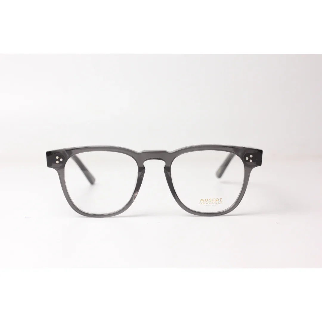 Moscot - DUDEL - Transparent Gray - Acetate - Round - Premium Optics - Eyewear - Image 2