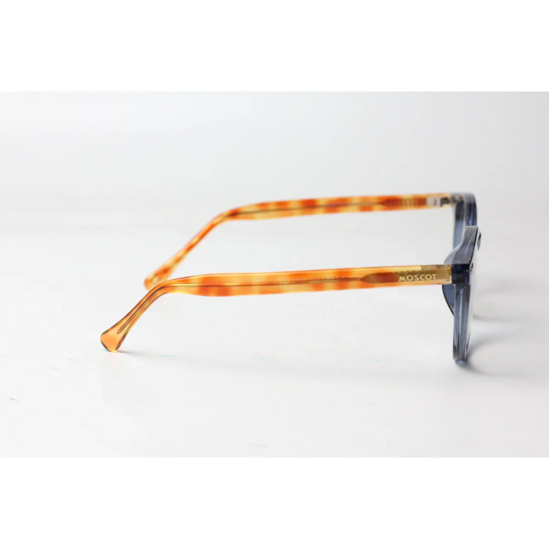 Moscot - GREPS - Transparent Blue - Brown - Acetate - Round - Optics - Eyewear - Image 3