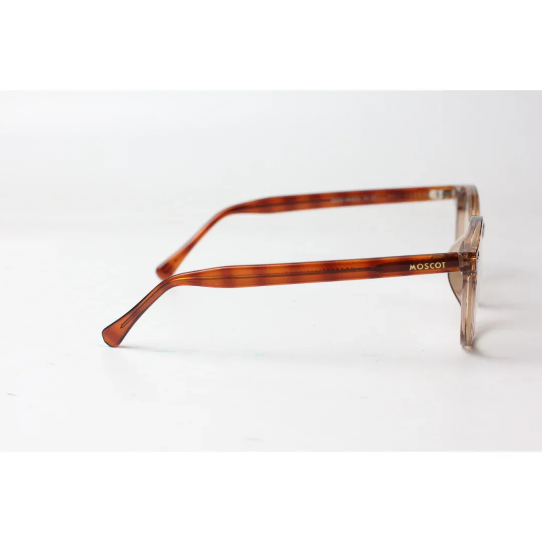 Moscot - GREPS - Transparent Brown - Acetate - Round - Optics - Eyewear - Image 3