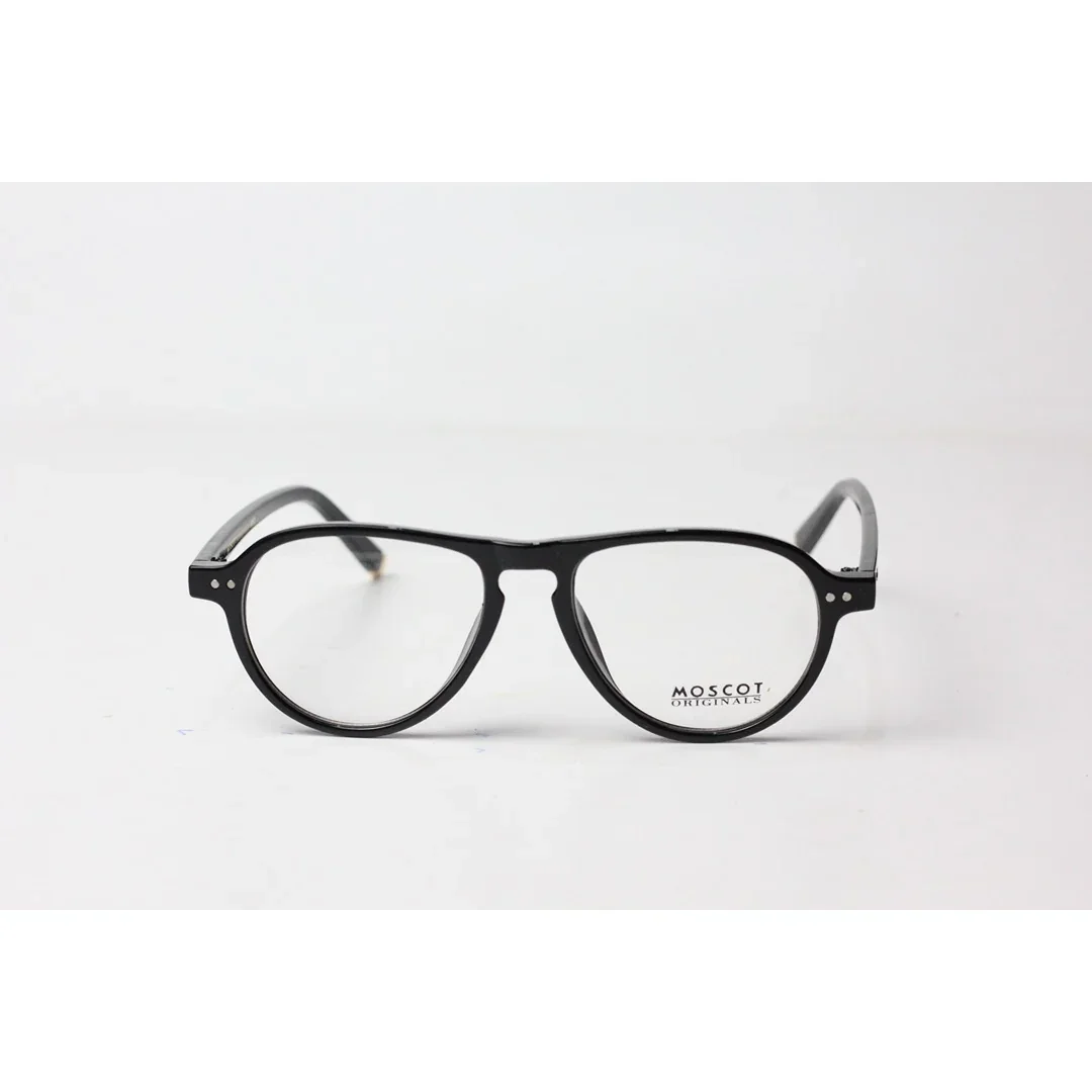 Moscot - Jasper - Black - Round - Optics - Eyewear - Image 2
