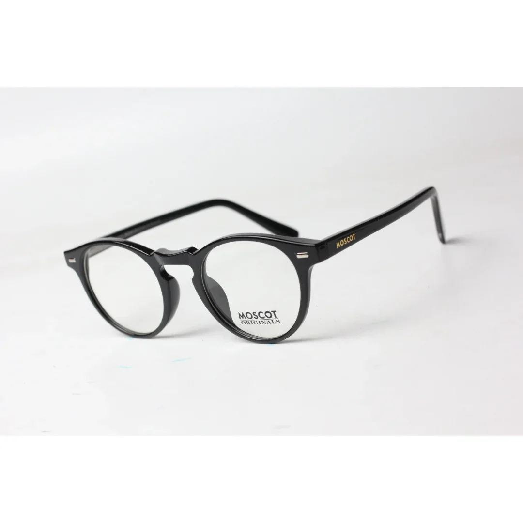 Moscot - MILTZEN - Black - Acetate - Round - Optics - Eyewear