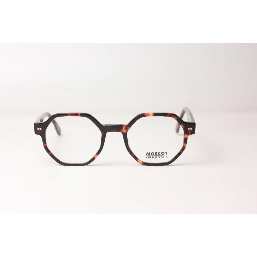 Moscot - Tortoise - Acetate - Hexagonal Round - Premium Optics - Eyewear - Image 2