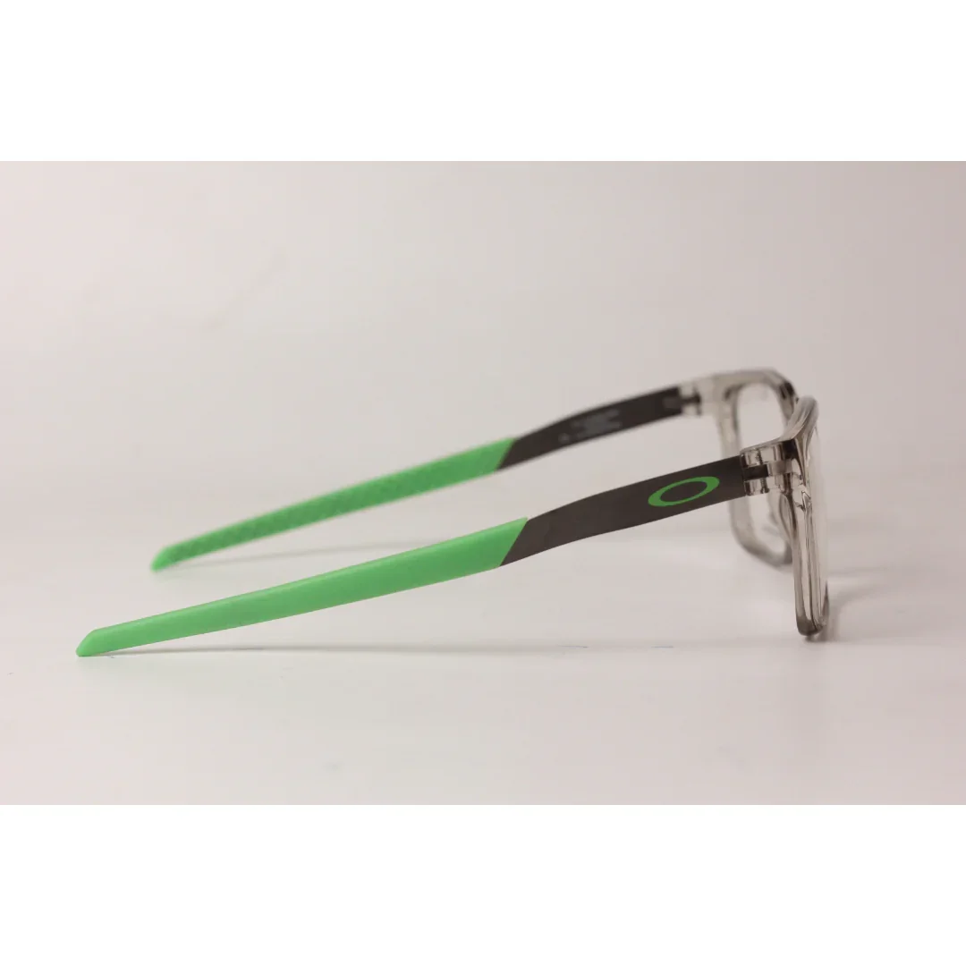 Oakley - EXCHANGE - Transparent Gray - Green -TR - Curved - Light Weight - Square - Premium Optics - Eyewear - Image 3