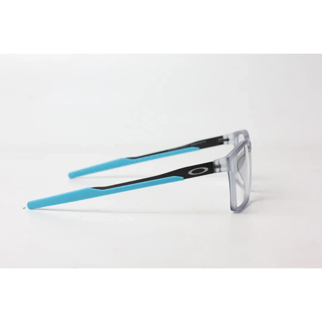 Oakley - METALINK - OK02 - Transparent Matt Blue -TR - Curved - Light Weight - Square - Premium Optics - Eyewear - Image 3