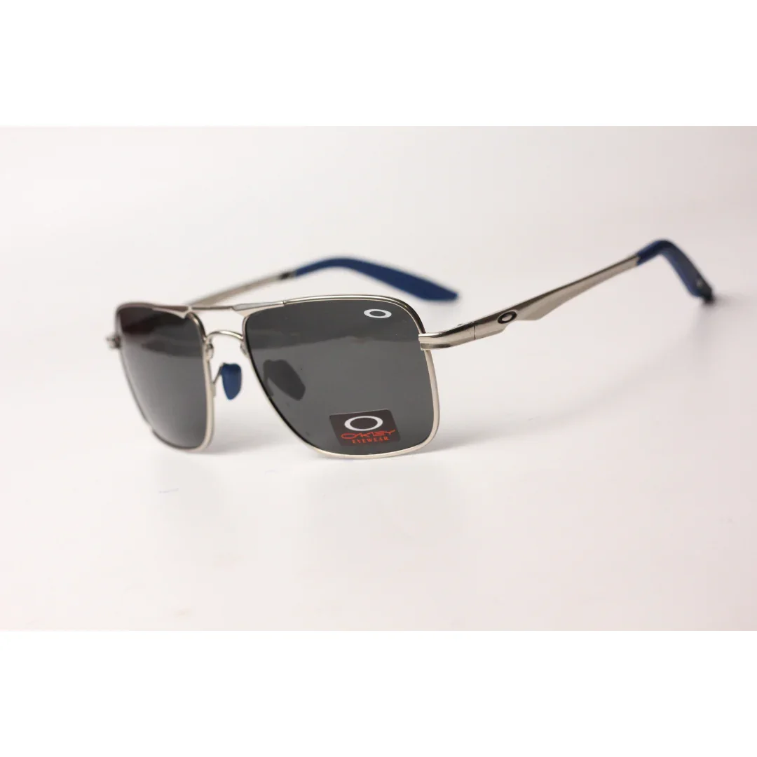 Oakley - OK00 - GAUGE - Polarized - Metal - Curved - Square - Premium Sunglasses - Eyewear - Image 16