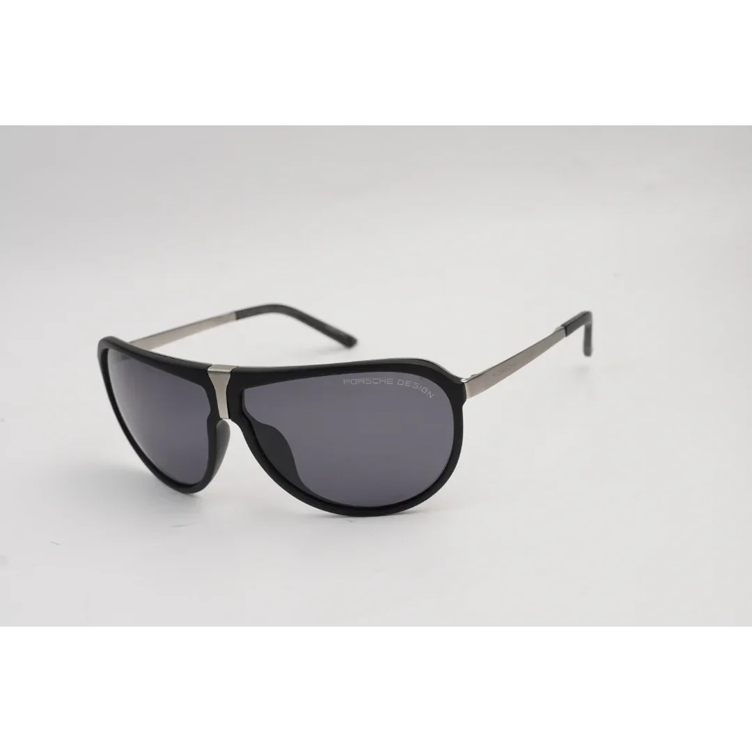 Porsche Design - P8619 - Metal - Curved - Aviator Round - Premium Sunglasses - Eyewear