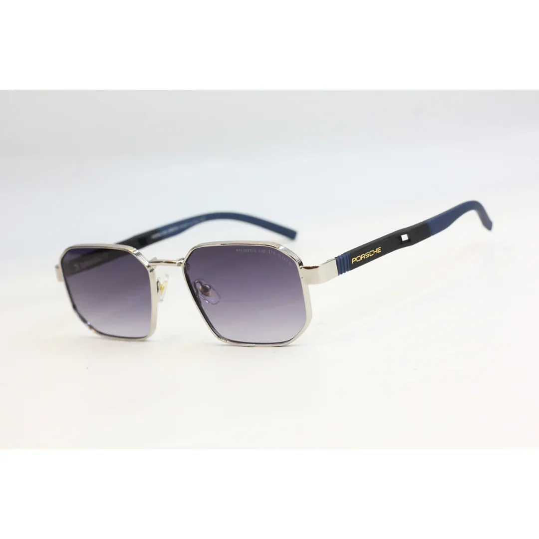 Porsche Design - T0945 - Metal - TR - Hexagonal Round - Sunglasses - Eyewear