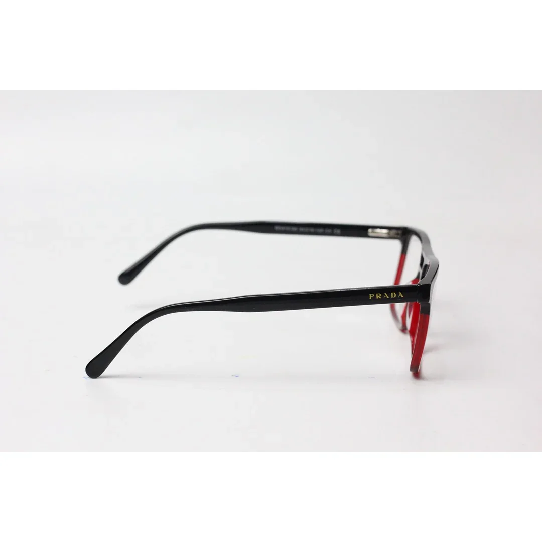 Prada - C2 - Black - Reddish Brown - Acetate - Rectangle - Premium Optics - Eyewear - Image 3