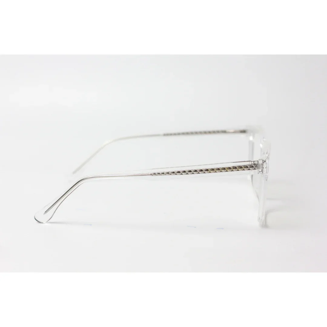 Prada - Glow Rim - 1881 - White Transparent - Acetate - Square - Optics - Eyewear - Image 12