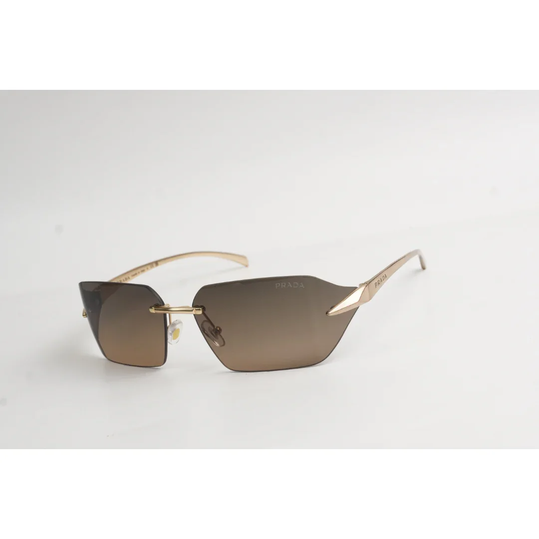 Prada - RR40 - Side Punk - Rimless - Metal - Rectangle - Sunglasses - Eyewear