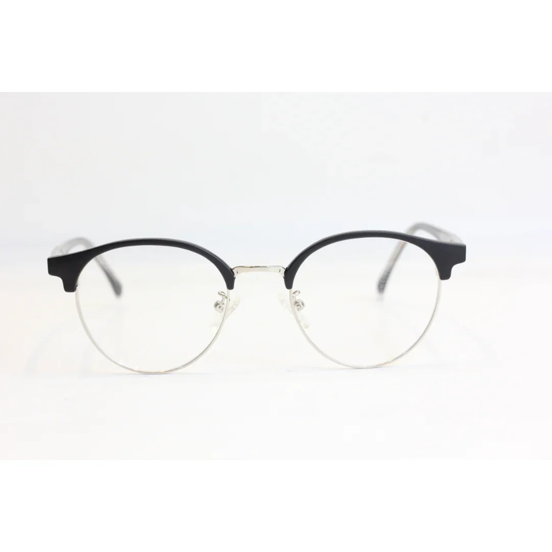 Ray Ban - 1202 - Clubmaster - Black - Silver - Attachment - Polarized - Acetate - Metal - Round - Sunglasses - Eyewear - Image 5