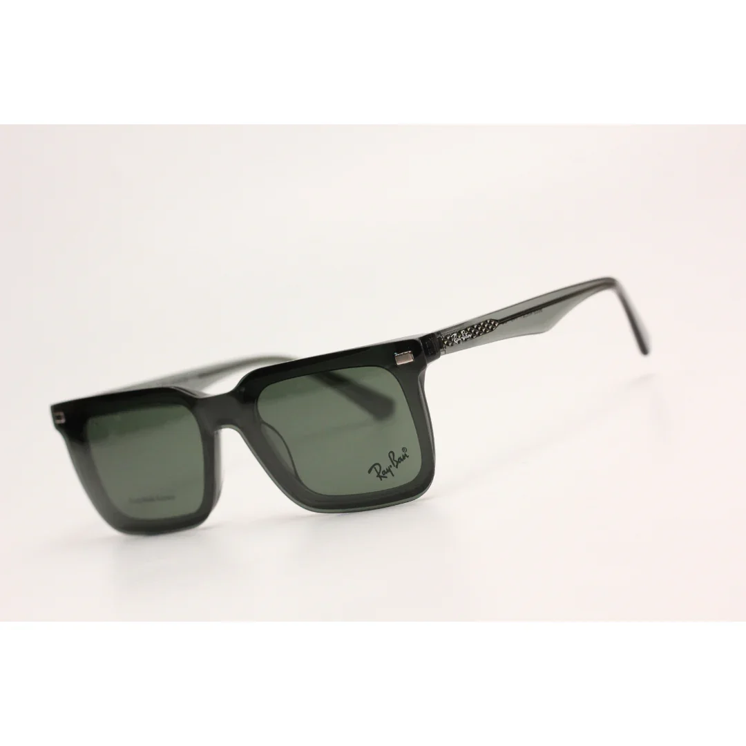 Ray Ban - Attachments - Polarized - Acetate - Rectangle - Premium Optics - Eyewear - Image 7