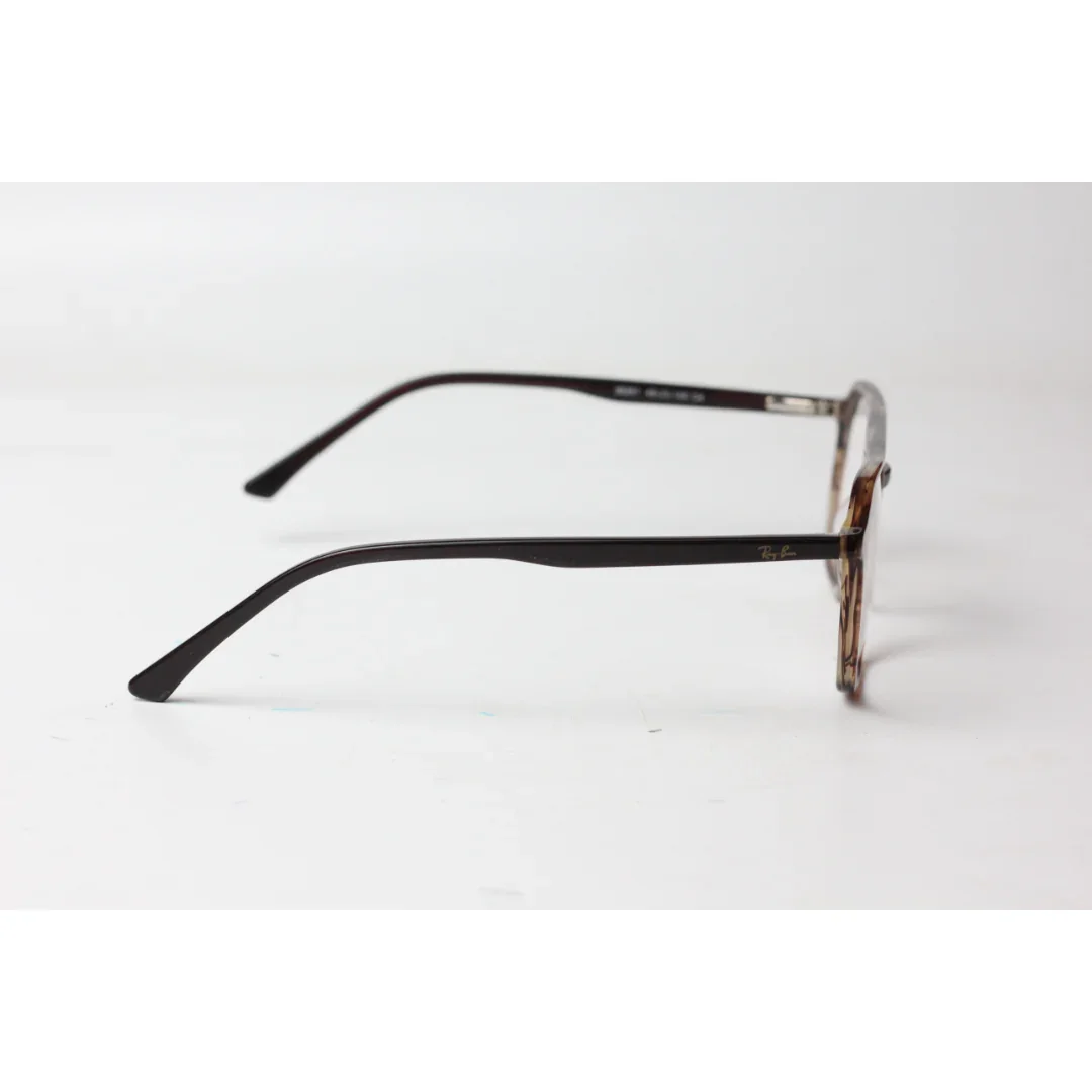 Ray Ban - CUTLER - 6492 - Marble Brown - Acetate - Hexagonal - Round - Optics - Eyewear - Image 3