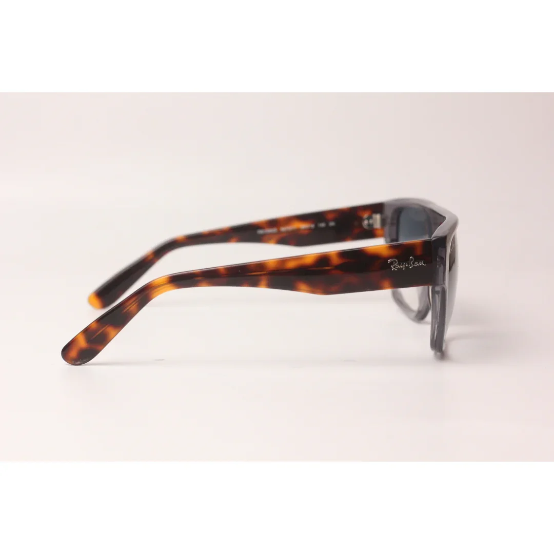 Ray Ban - Drifter - RB 0360S - Transparent Gray - Tortoise - Square - Premium Sunglasses - Eyewear - Image 3