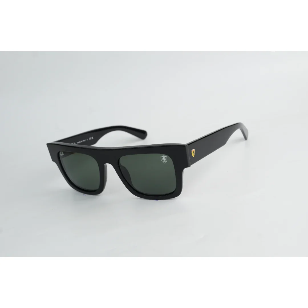 Ray Ban - Ferrari - RB 2217 - Black - Square - Premium Sunglasses - Eyewear