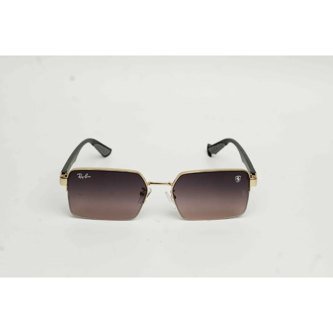 Ray Ban - Ferrari - Y2153 - Half Rim - TR - Metal - Rectangle - Sunglasses - Eyewear - Image 11