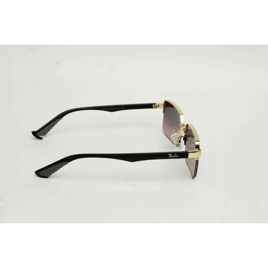 Ray Ban - Ferrari - Y2153 - Half Rim - TR - Metal - Rectangle - Sunglasses - Eyewear - Image 12