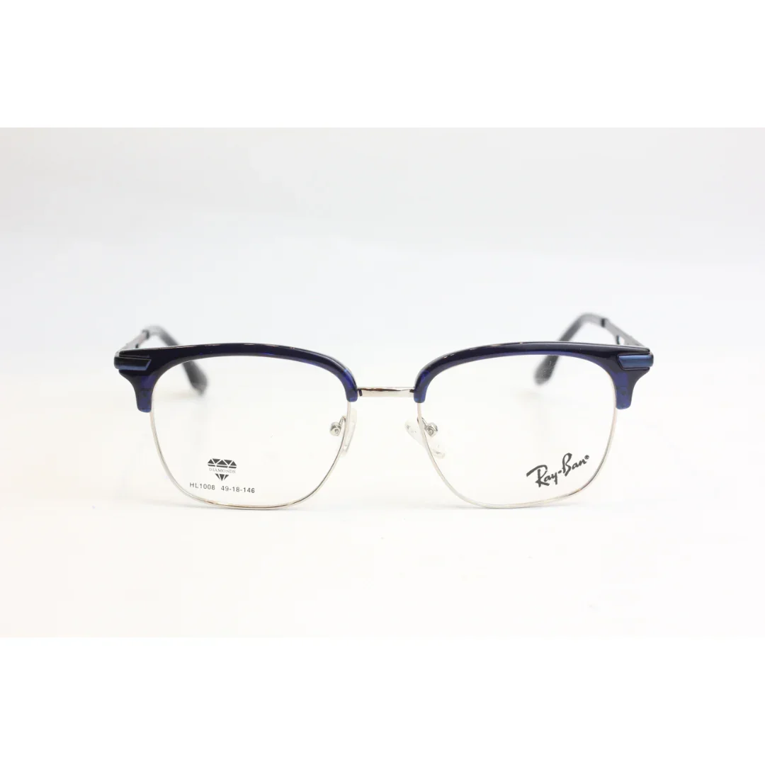 Ray Ban - HL1008 - Club Master - Metal - Acetate - Round - Premium Optics - Eyewear - Image 5