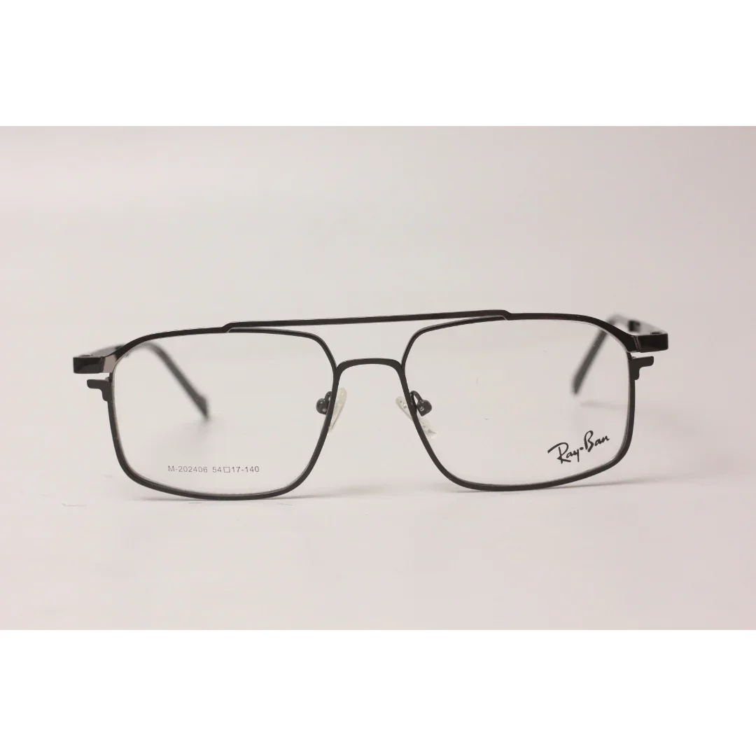 Ray Ban - M19 - Double Bridge - Metal - Rectangle - Optics - Eyewear - Image 5