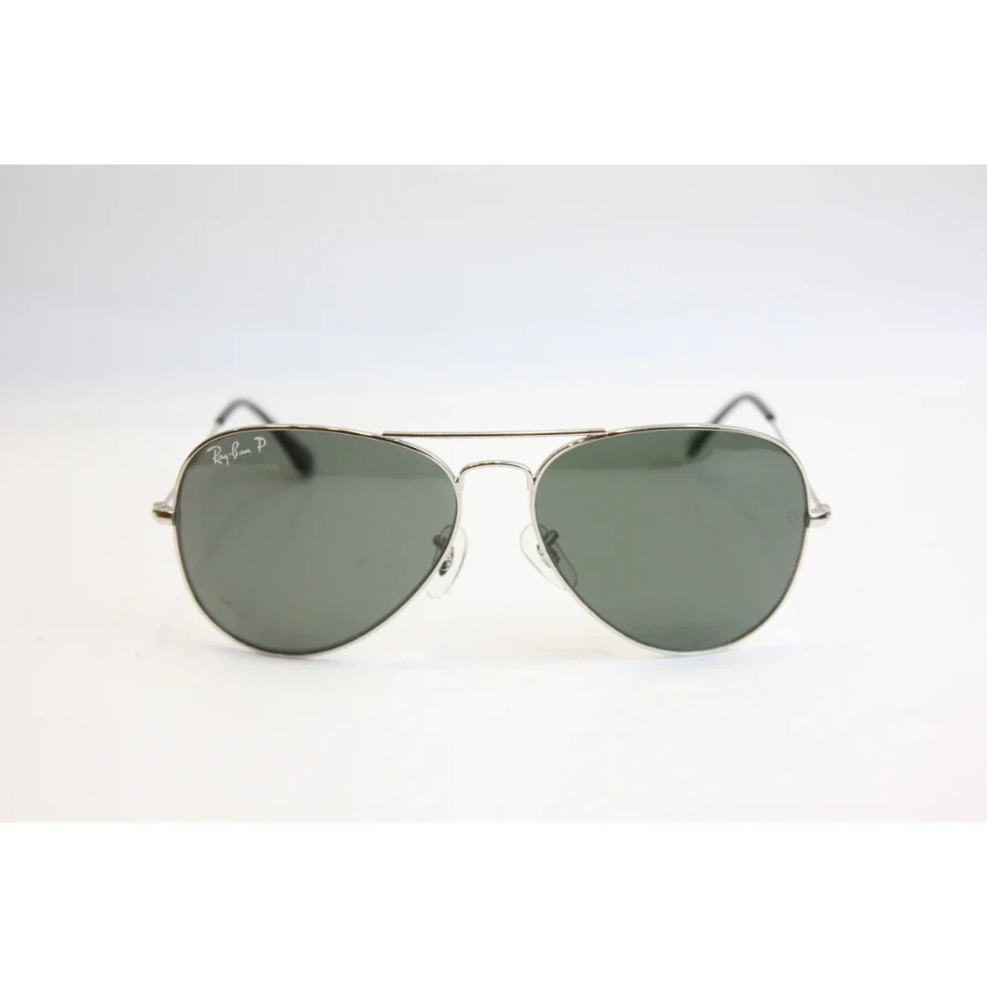 Ray Ban - RB 3025 - 58 MM - Polarized - Aviator - Metal - Round - Premium Sunglasses - Eyewear - Image 2