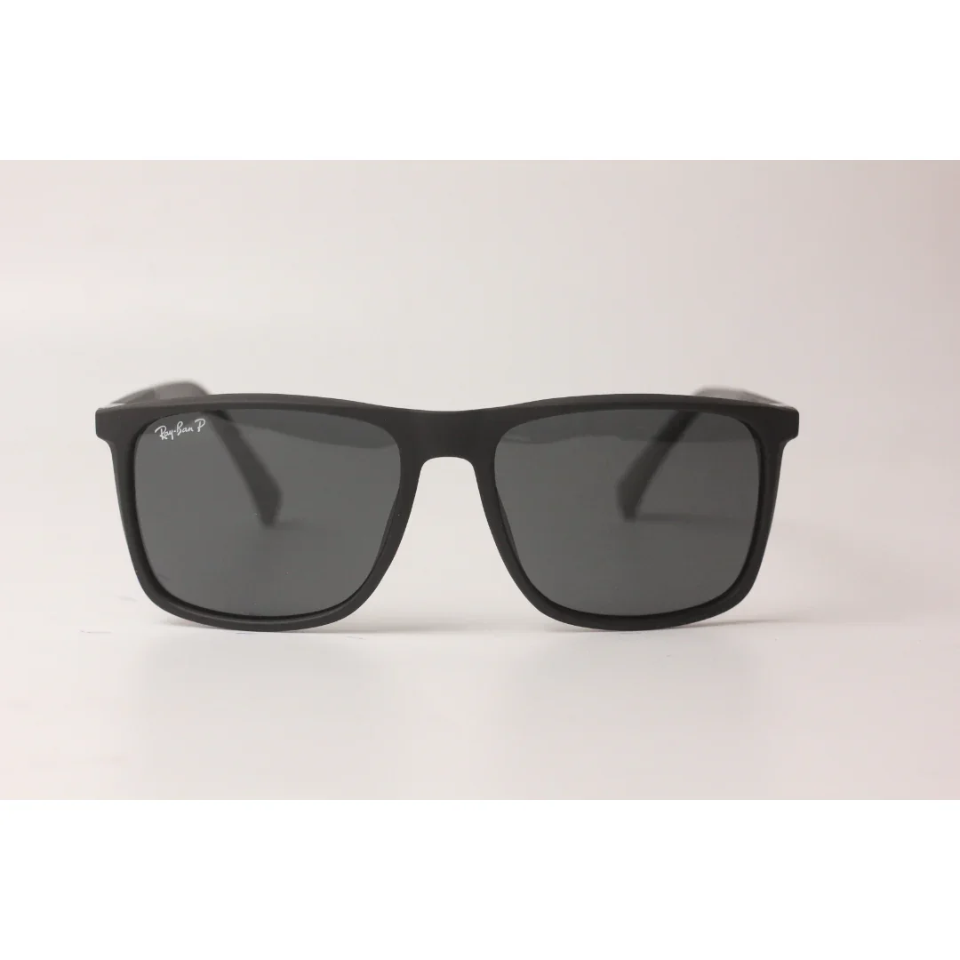 Ray Ban - RB 440 - MystMatte - Polarized - Metal - Acetate - Rectangle - Sunglasses - Eyewear - Image 11