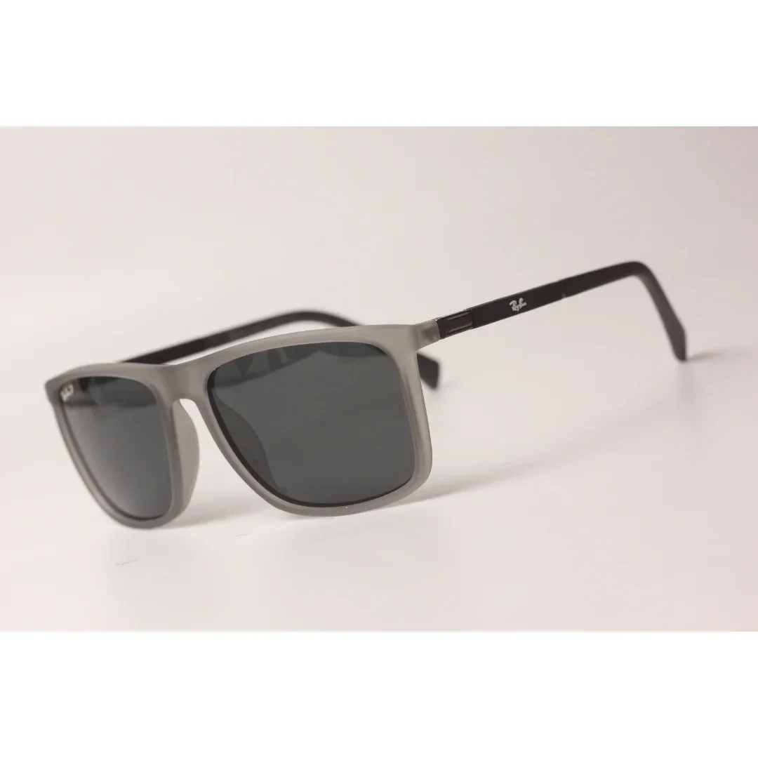 Ray Ban - RB 440 - MystMatte - Polarized - Metal - Acetate - Rectangle - Sunglasses - Eyewear - Image 13