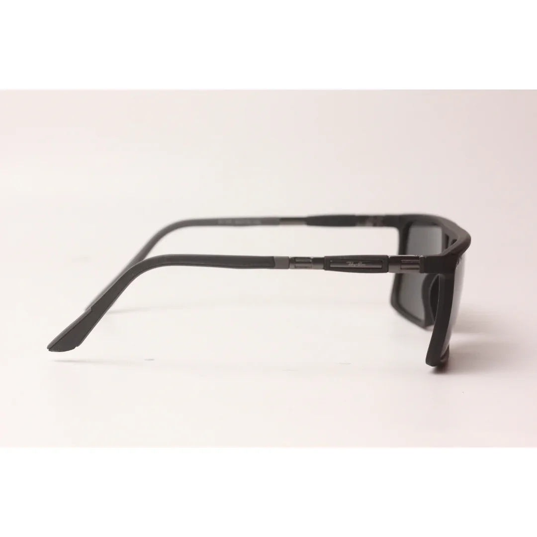 Ray Ban - RB 450 - MystMatte - Polarized - Metal - Acetate - Rectangle - Sunglasses - Eyewear - Image 6