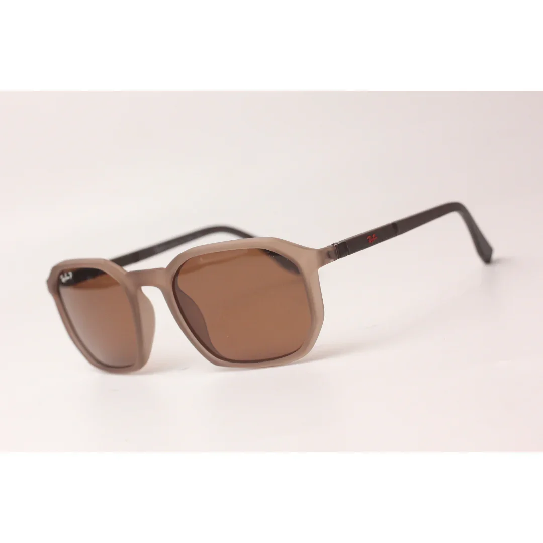 Ray Ban - RB 490 - MystMatte - Polarized - Metal - Acetate - Hexagonal Round - Sunglasses - Eyewear - Image 10