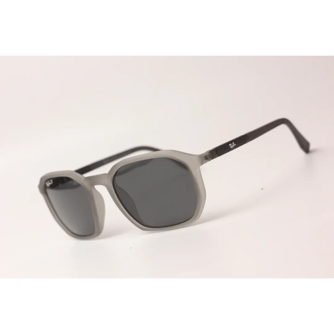 Ray Ban - RB 490 - MystMatte - Polarized - Metal - Acetate - Hexagonal Round - Sunglasses - Eyewear - Image 13