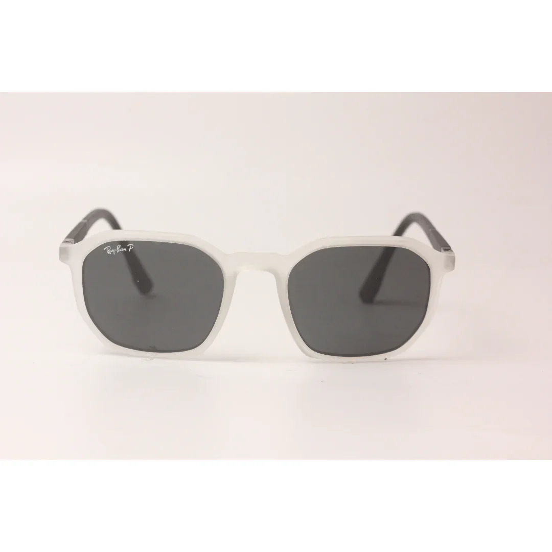 Ray Ban - RB 490 - MystMatte - Polarized - Metal - Acetate - Hexagonal Round - Sunglasses - Eyewear - Image 2