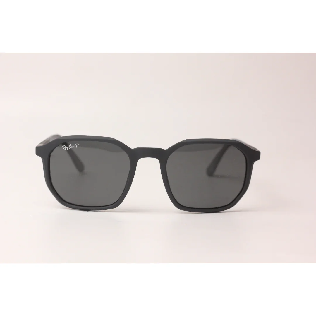 Ray Ban - RB 490 - MystMatte - Polarized - Metal - Acetate - Hexagonal Round - Sunglasses - Eyewear - Image 5