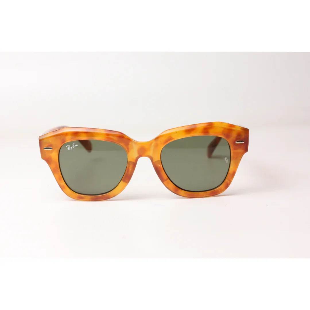 Ray Ban - RB2186 - State Street - Acetate - Square - Sunglasses - Eyewear - Image 11