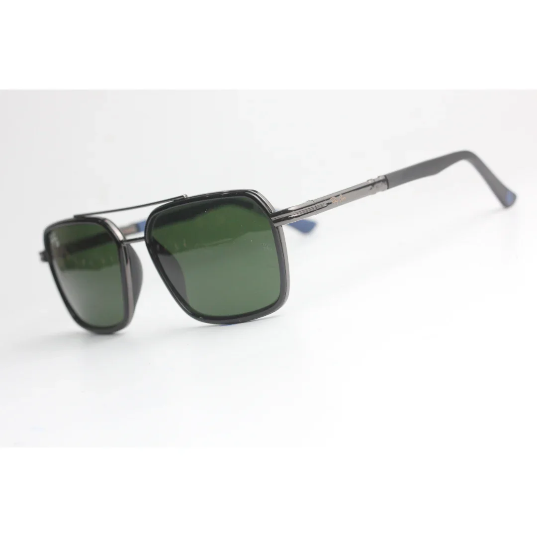 Ray Ban - Tech 2 - Rectangle  Aviator - Metal - Premium Sunglasses - Eyewear - Image 4