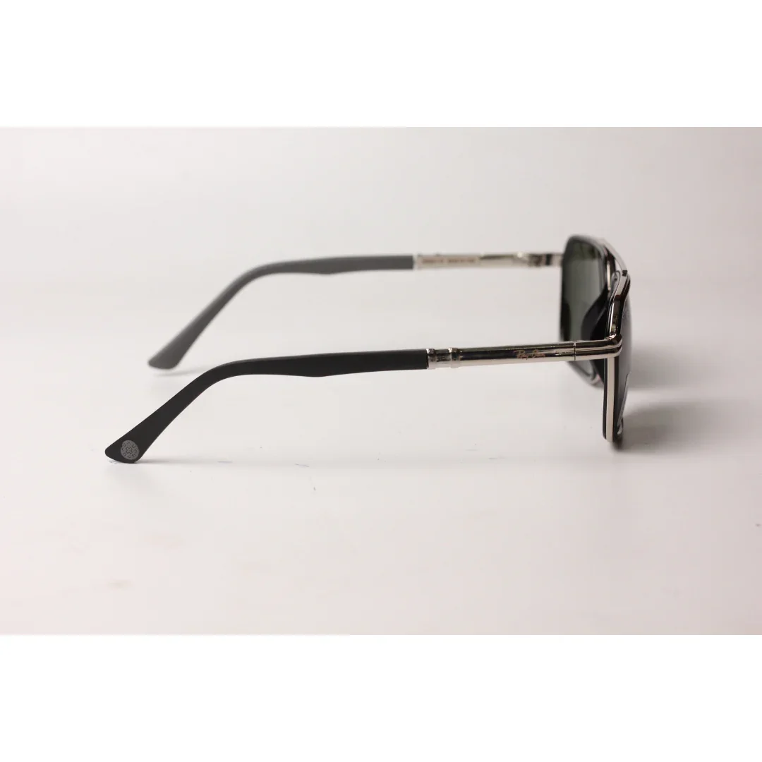 Ray Ban - Tech 2 - Rectangle  Aviator - Metal - Premium Sunglasses - Eyewear - Image 6