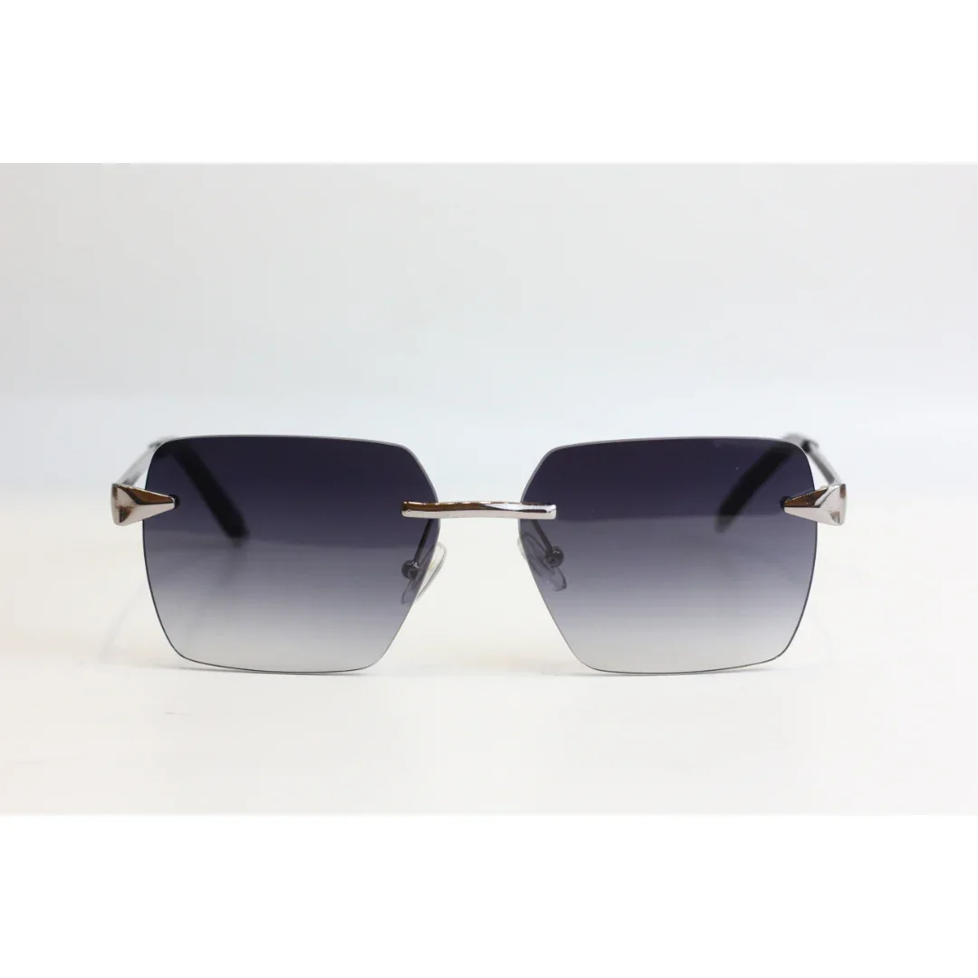 Rebbeca Moore - RR51 - Gradient - Rimless - Metal - Sqaure  - Sunglasses - Eyewear - Image 14