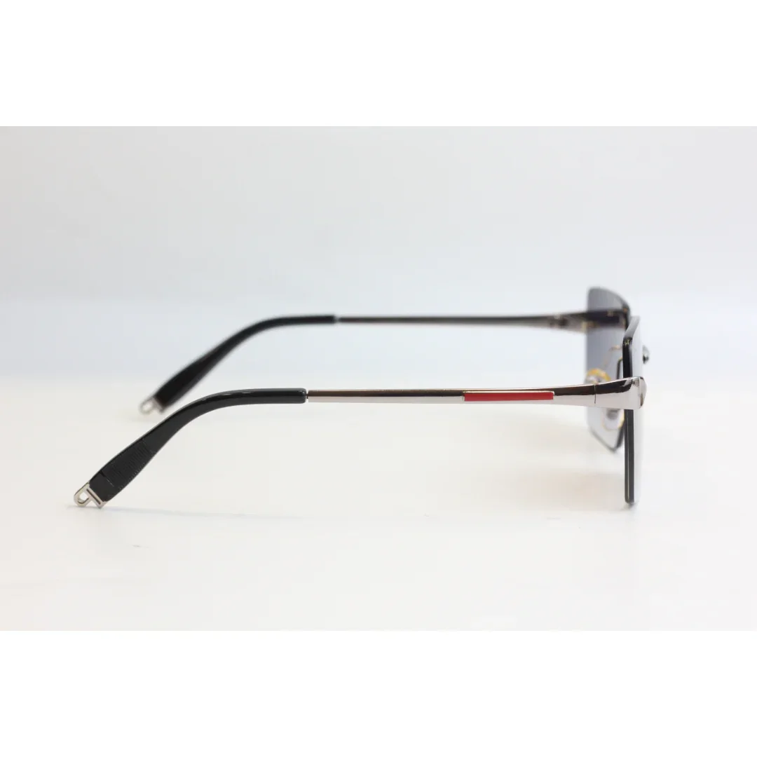 Rebbeca Moore - RR51 - Gradient - Rimless - Metal - Sqaure  - Sunglasses - Eyewear - Image 15