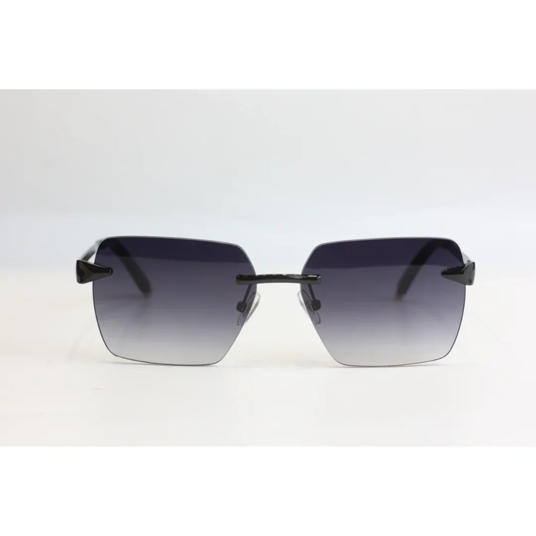 Rebbeca Moore - RR51 - Gradient - Rimless - Metal - Sqaure  - Sunglasses - Eyewear - Image 2