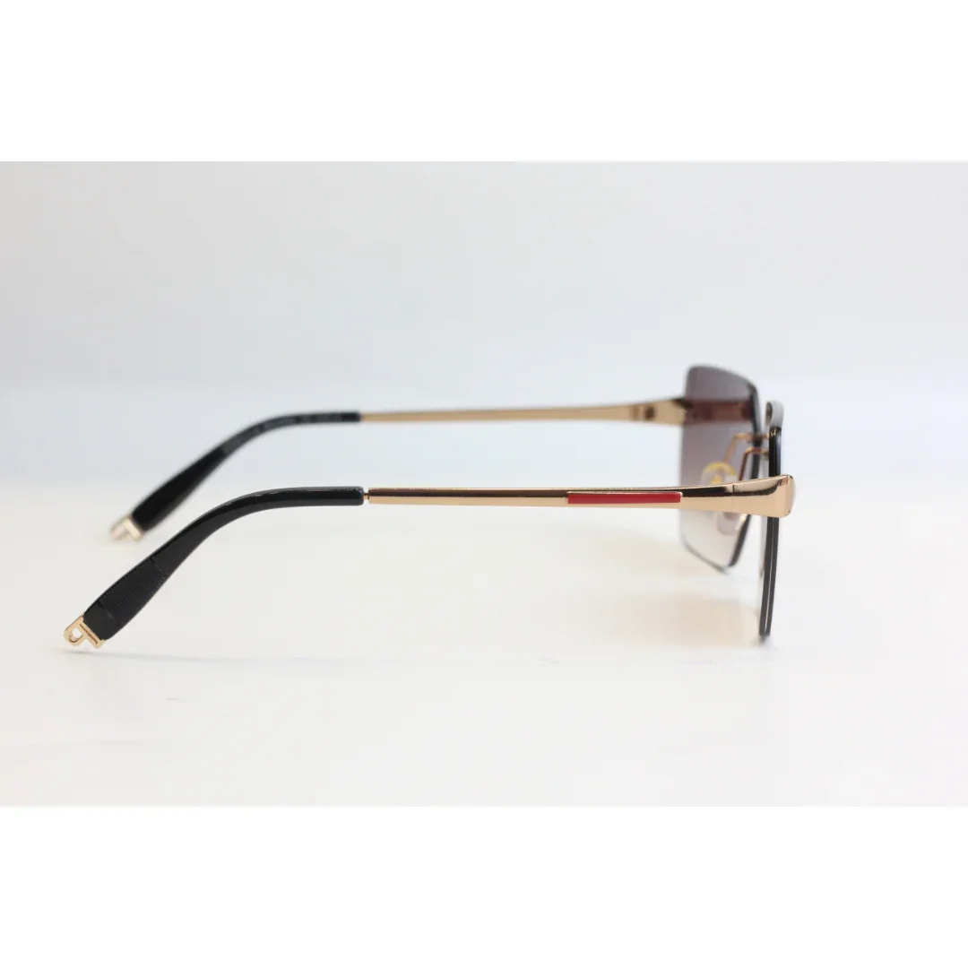 Rebbeca Moore - RR51 - Gradient - Rimless - Metal - Sqaure  - Sunglasses - Eyewear - Image 9