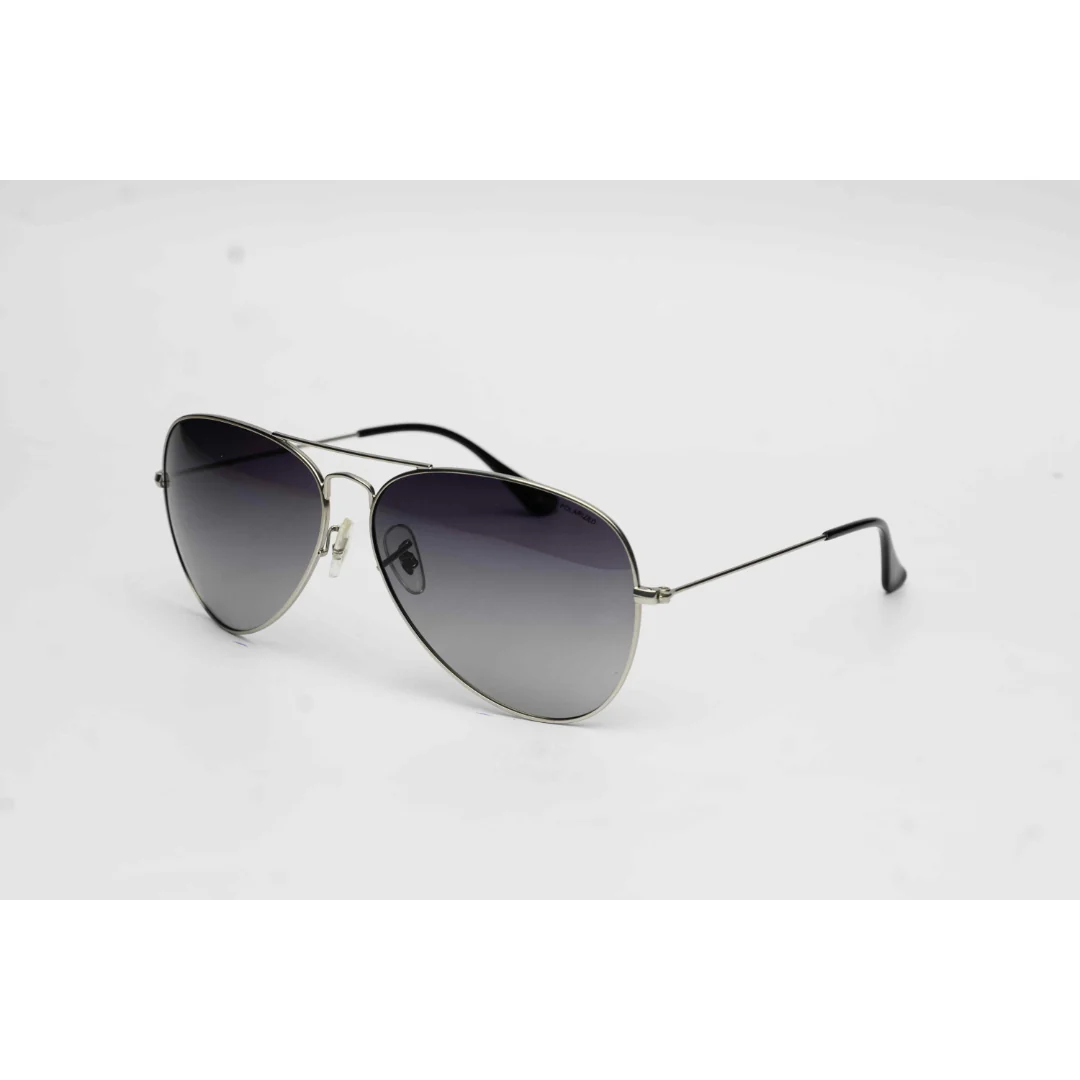 SIO2 - S3026 - 62 MM - Aviator - Polarized - Metal - Round - Sunglasses - Eyewear - Image 9